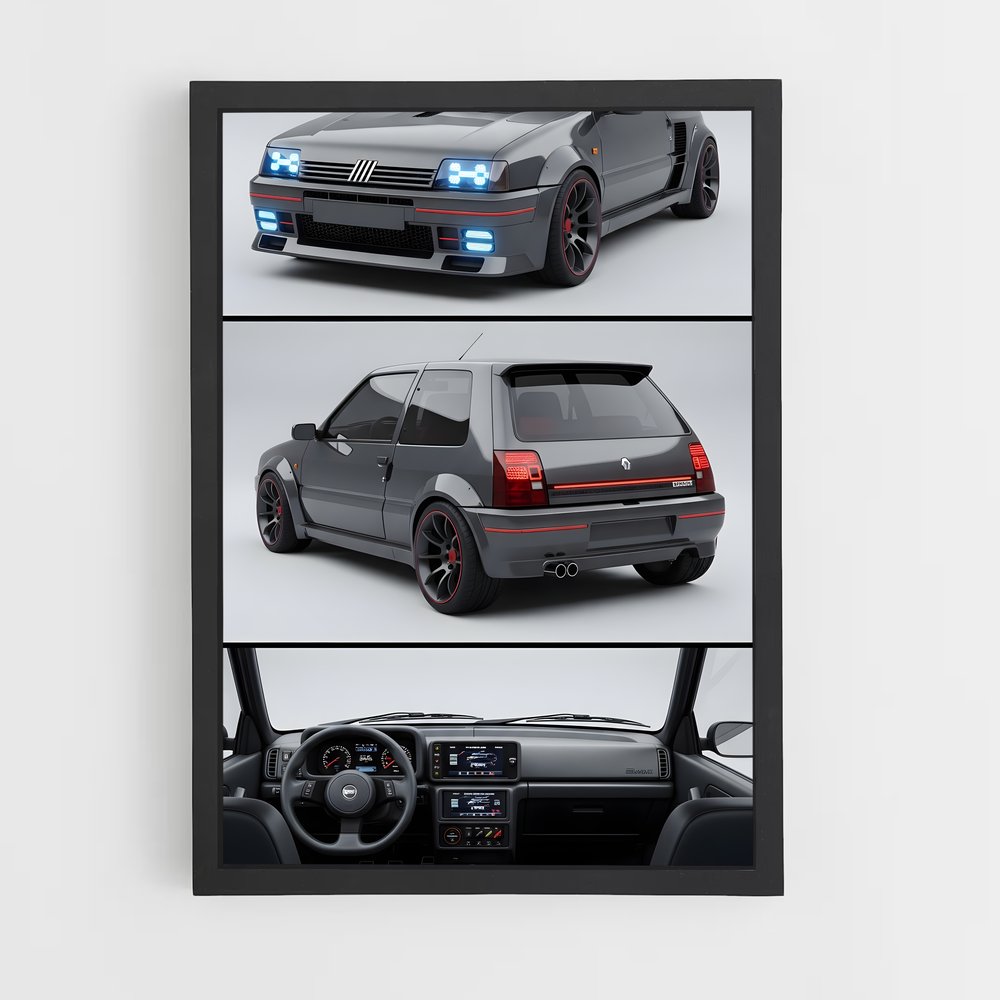 Poster Vif Lumineux – affiche Renault (vue 2)